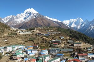 Namche Bazaar. Image by A Raynsford