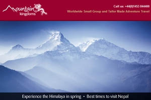 March e-newsletter - Experience the Himalaya in 2019
