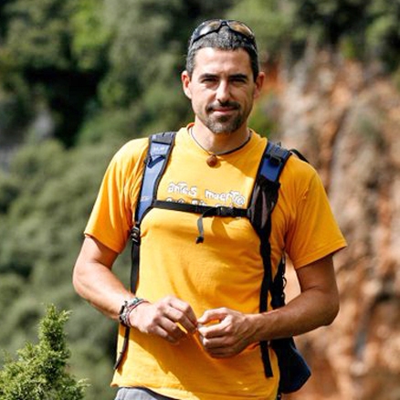 Local leader, Camino de Santiago, Spain
