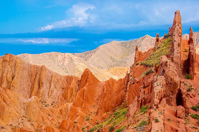 Charyn Canyon Kazakhstan 600x400