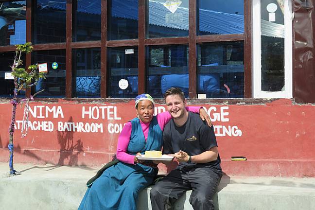 Tea house hospitality on trek langtang nepal 600x400