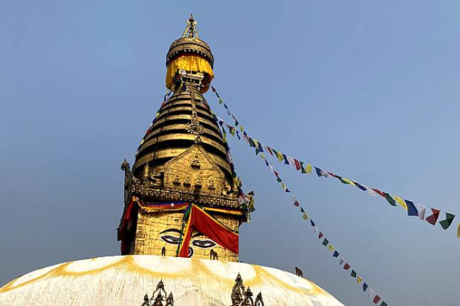 First time trekkers in Nepal Kathmandu 600 x 400