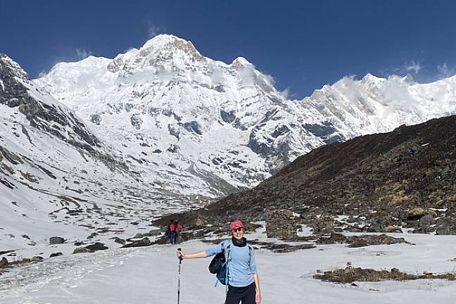 First time trekkers in Nepal Trek challange 600x400