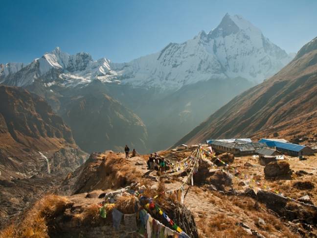 Best places to visit nepal Annapurna base camp sanctuary trek