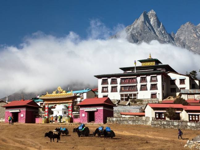 Best places to visit nepal Thyangboche Monastery