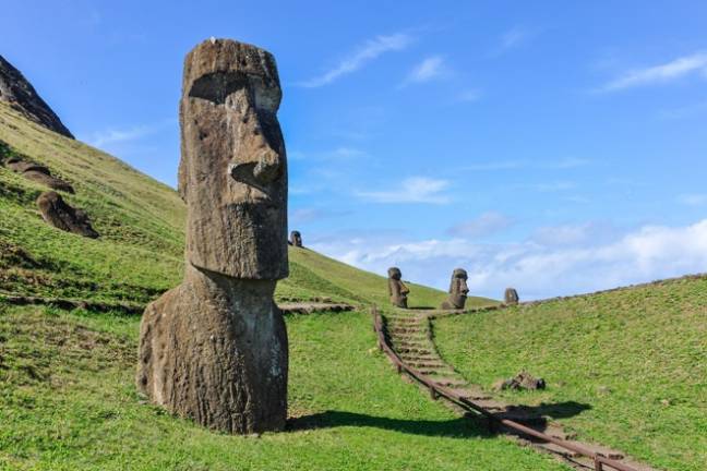 Island idylls Easter Island moai 660x440