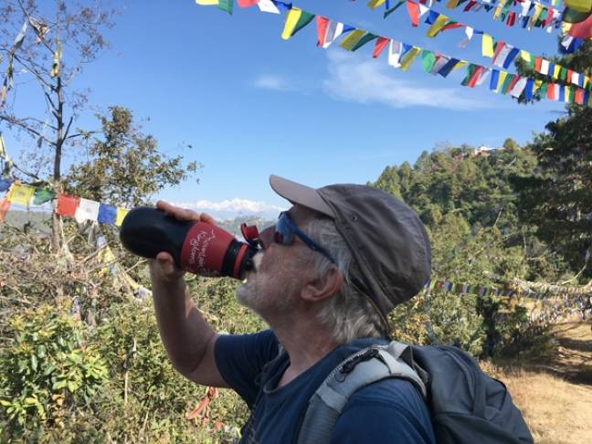 Nepal top 10 travel tips water to go bottle 600x450