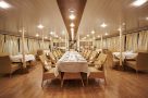 The dining room of the MV Mahaabu