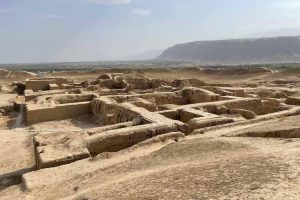Old Nisa Fortress in Ashagabat, Turkmenistan