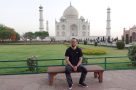 Golden triangle tour india diana bench taj mahal
