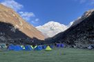 Campsite at Chomolhari Base Camp