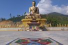 Giant Buddha statue above Thimphu