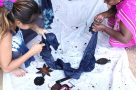Natural dyeing at Colours of Auroville