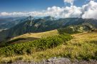 The view overlooking the Malá Fatra mountains range.
