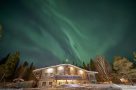 Brandon Lodge beneath the Northern Lights - courtesy of Brandon Lodge (G Richardson)