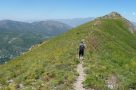 Reaching Small Chimgan Peak. Image by L Denniff