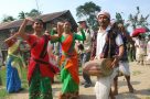 Local residents of Mishing Village, Assam