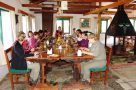 Accommodation - Sanctuary Lodge dining room