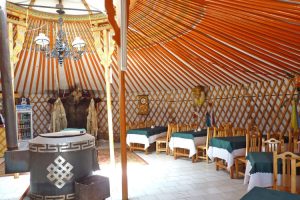 Accommodation - dining ger