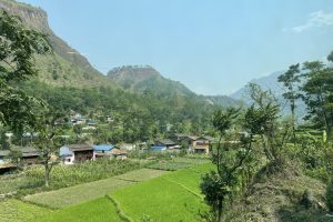 En route to Tatopani from Pokhara