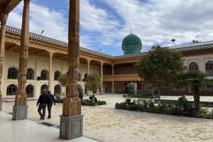 Margilan Mosque in the Fergana Valley, Uzbekistan