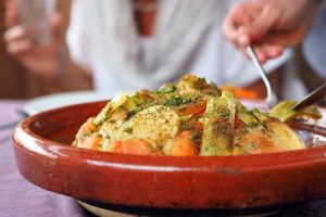 Traditional Moroccan tagine