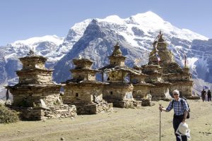 Chortens at Naar Village