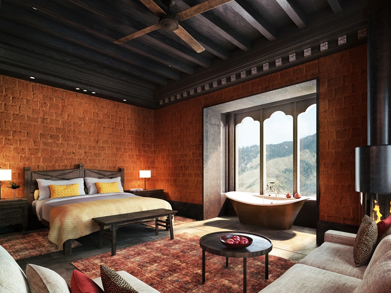 Spacious guest suite @gangteylodge