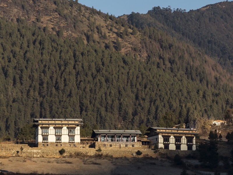 In the Phobjika Valley @gangteylodge