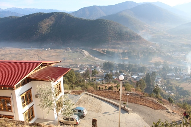 Overlooking Punakha