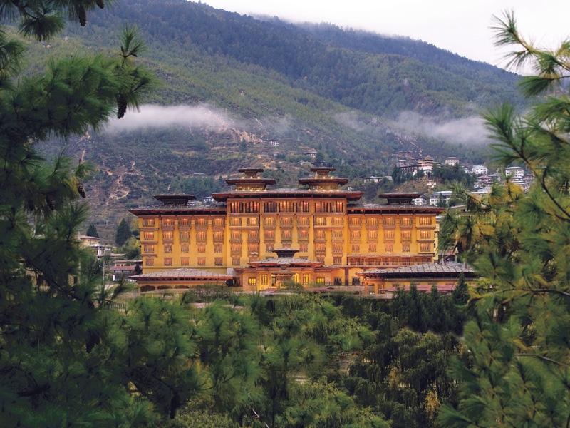 Thimphu Valley setting