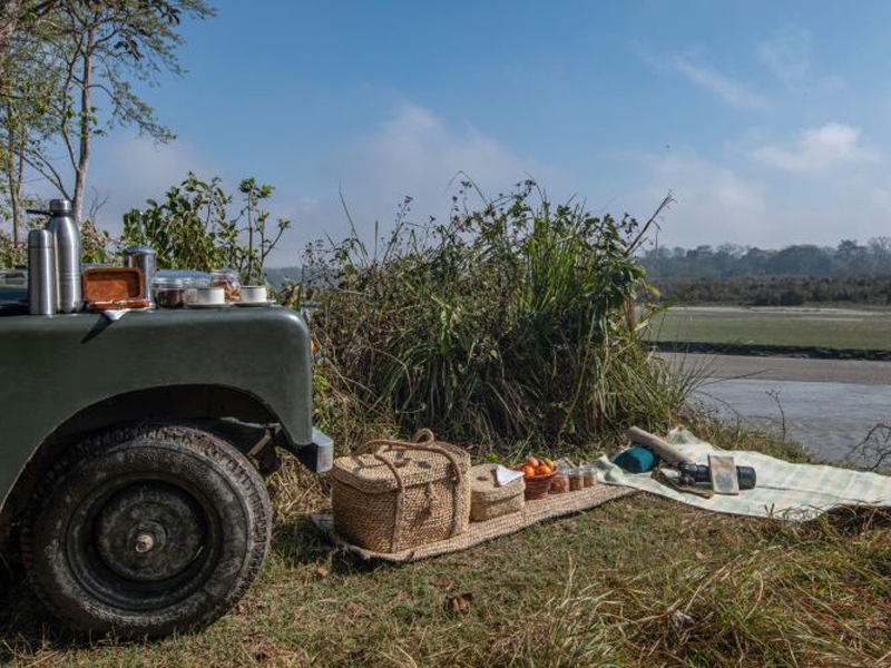 Picnic on safari