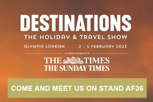 Free tickets for Destinations Travel Show!