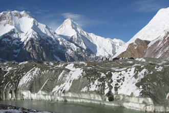 South Inylchek Glacier to Khan Tengri