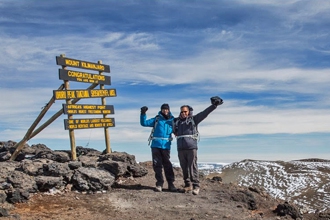 Summits of Meru & Kilimanjaro 5,895m/19,340ft