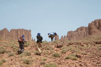 Winter Walk in the Jebel Sahro