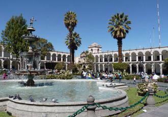 Stroll the streets of the ‘White City’ of Arequipa