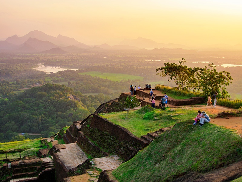 Climb to the top of Sigirya