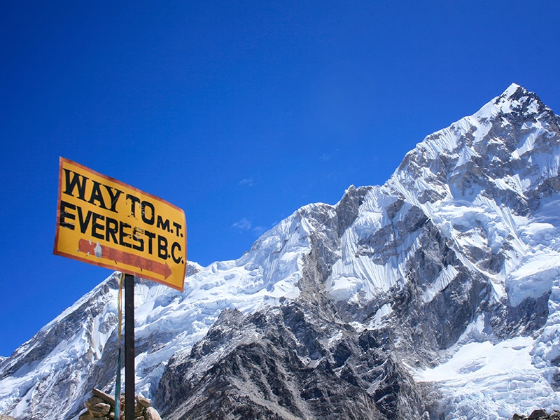 Complete the trek to Everest Base Camp