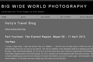 Big Wide World Photography Blog