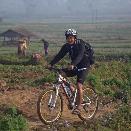 Local Cycling Leader Burma