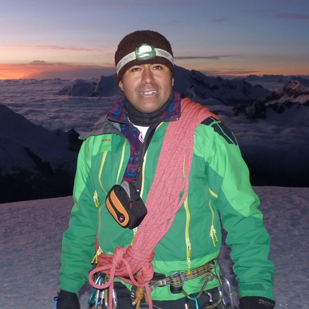 Local leader, Pisco Peak
