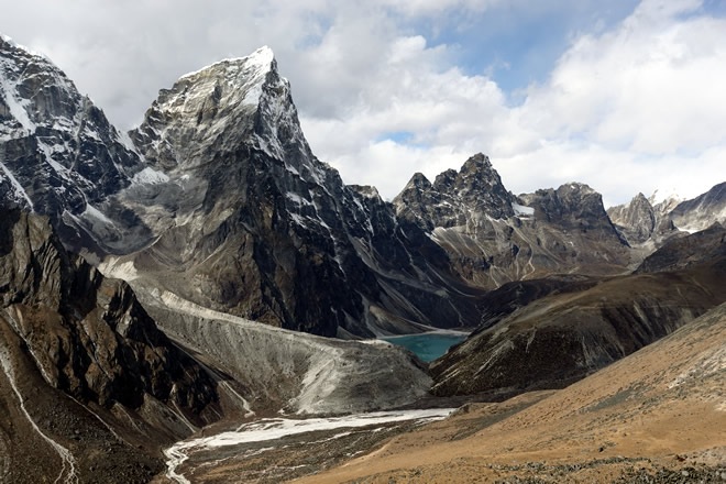 On the trail to Everest Base Camp - Harry Gray